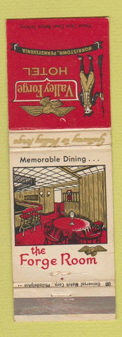 Matchbook Cover - Valley Forge Hotel Norristown PA WEAR