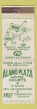Matchbook Cover - Alamo Plaza Hotel Courts Nashville TN WEAR