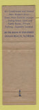 Matchbook Cover - Patrician Hotel Miami Beach FL