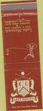 Matchbook Cover - Lake Merced Golf Country Club Daly City CA