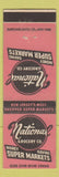 Matchbook Cover - National Grocery Super Markets NJ