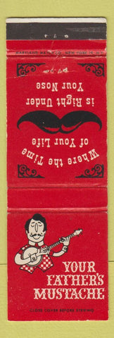 Matchbook Cover - Your Father's Mustache