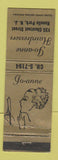 Matchbook Cover - Jo Anne Hair Salon Roselle Park NJ WORN