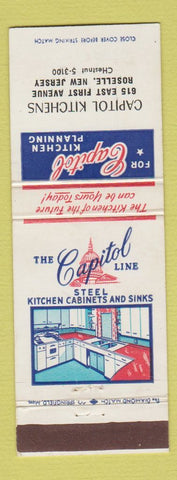Matchbook Cover - Capitol Kitchen Planning Roselle NJ