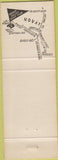 Matchbook Cover - Indian Valley Golf Club Novato CA