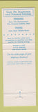 Matchbook Cover - Geico Insurance Charleston Heights SC