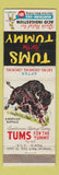 Matchbook Cover - Tums Antacid American Buffalo WEAR