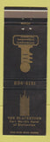 Matchbook Cover - Blackstone Hotel Fort Worth TX