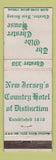 Matchbook Cover - Olde Chester House Chester NJ WEAR