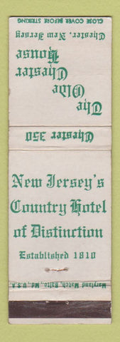 Matchbook Cover - Olde Chester House Chester NJ WEAR