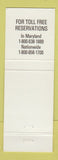 Matchbook Cover - Johns Hopkins Inn Baltimore MD