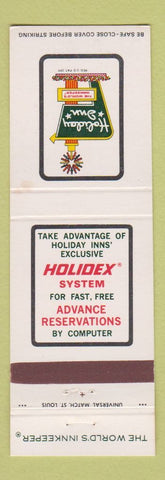 Matchbook Cover - Holiday Inn Daytona Beach FL #2