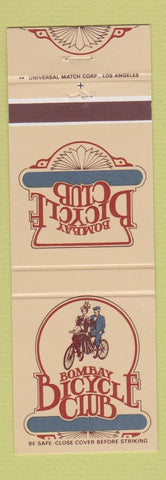 Matchbook Cover - Bombay Bicycle Club