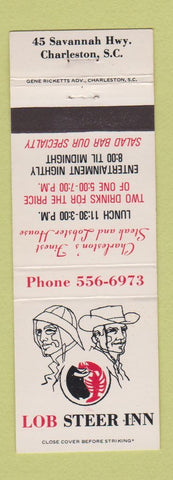 Matchbook Cover - Lob Steer Inn Charleston SC