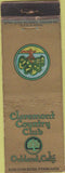 Matchbook Cover - Claremont Country Club Oakland CA WEAR