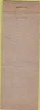 Matchbook Cover - Claremont Country Club Oakland CA WEAR