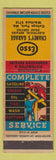 Matchbook Cover - Esso oil gas Chaney's Garage College Park MD