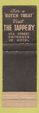 Matchbook Cover - Netherland Plaza Hotel Cincinnati OH WORN