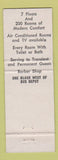 Matchbook Cover - New Hotel Conant Omaha NE WEAR
