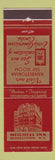 Matchbook Cover - Mitchell Inn Middletown NY