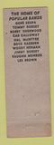 Matchbook Cover - Hotel Sherman Chicago IL