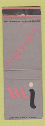 Matchbook Cover - Mo Nom O Nock Inn Mountainhome PA