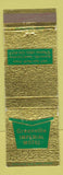 Matchbook Cover - Greenville Imperial Motel Greenville SC