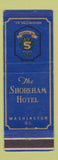 Matchbook Cover - Shoreham Hotel Washington DC