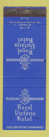Matchbook Cover - Royal Victoria Hotel Nassau Bahamas WEAR