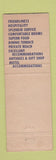 Matchbook Cover - Hobshole Inn Motel Plymouth MA