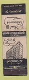Matchbook Cover - Hotel Brunswick Lancaster PA WEAR