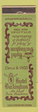 Matchbook Cover - Hotel Buckingham New York City