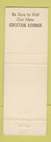 Matchbook Cover - Los Gatos Lodge Los Gatos CA