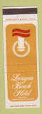 Matchbook Cover - Lucayan Beach Hotel Freeport Bahamas