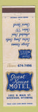 Matchbook Cover - Guest House Motel Sheridan WY