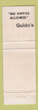Matchbook Cover - Guido's Crestahaus Motel Swiss Inn Aspen Colorado