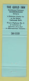 Matchbook Cover - Guild Inn Scarborough ON