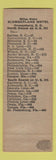 Matchbook Cover - Slumberland Motel Orangeburg SC