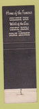 Matchbook Cover - Sherman House Hotel Chicago IL WEAR