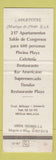 Matchbook Cover - Marinas de Nerja Apartment Hotel Nerja Costa Del Sol Spain