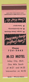 Matchbook Cover - M53 Motel Imlay City MI