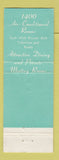 Matchbook Cover - Hotel Manhattan New York City WEAR