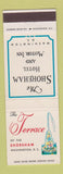 Matchbook Cover - Shoreham Hotel Washington DC