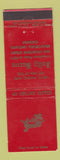 Matchbook Cover - Jolly Baron Brantford ON RED