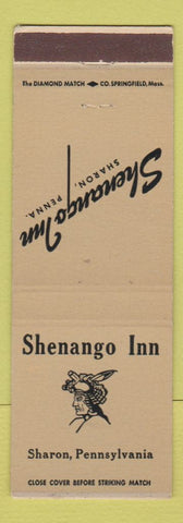 Matchbook Cover - Shenango Inn Sharon PA