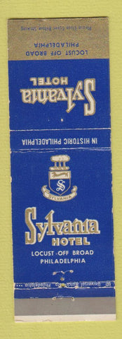 Matchbook Cover - Sylvania Hotel Philadelphia PA