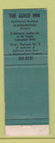 Matchbook Cover - Guild Inn Scarborough ON WORN