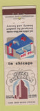 Matchbook Cover - Hotel Sherman Chicago IL