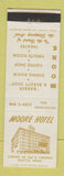 Matchbook Cover - Moore Hotel Seattle WA