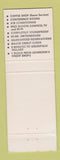 Matchbook Cover - Mercury Motor Inn Dearborn MI